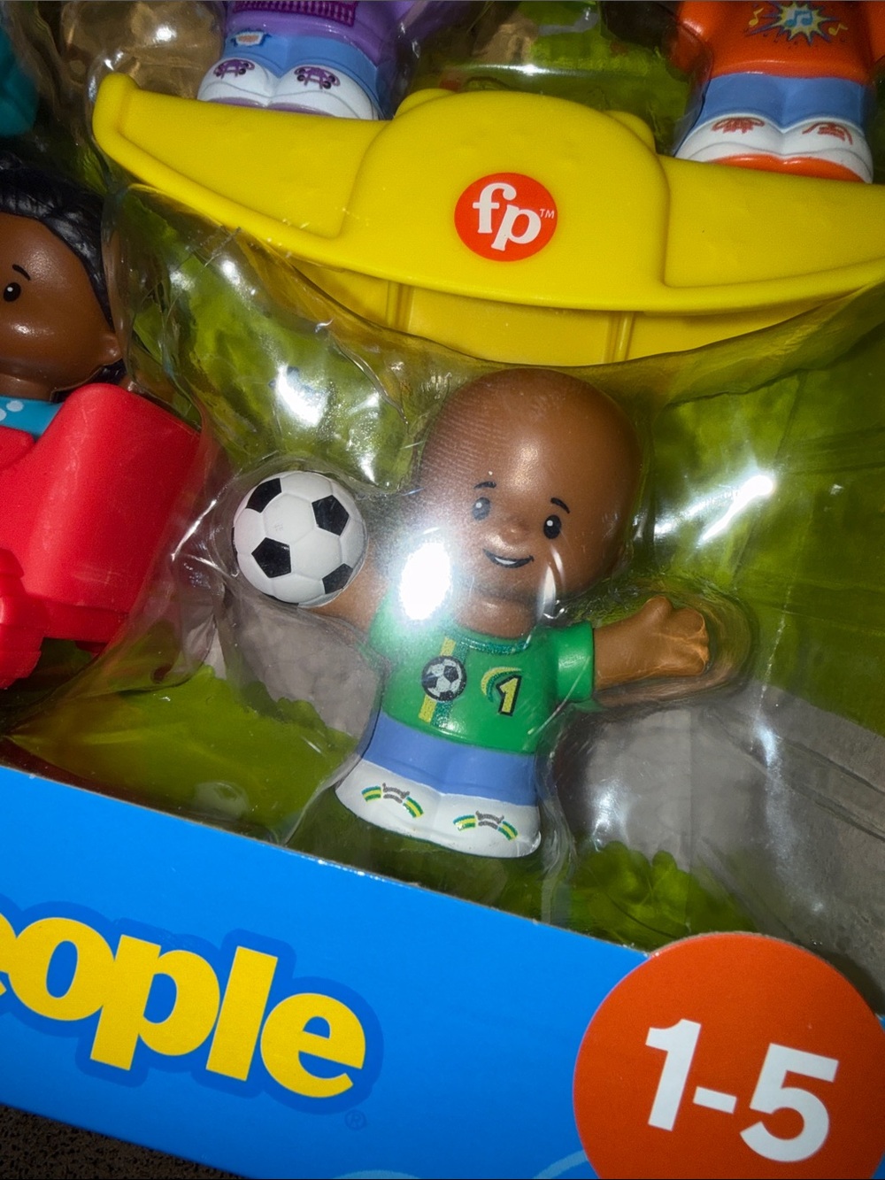 Fisher-Price Little People 6 Figure Pack with trike, wagon, & wheelchair - Picture 5 of 5